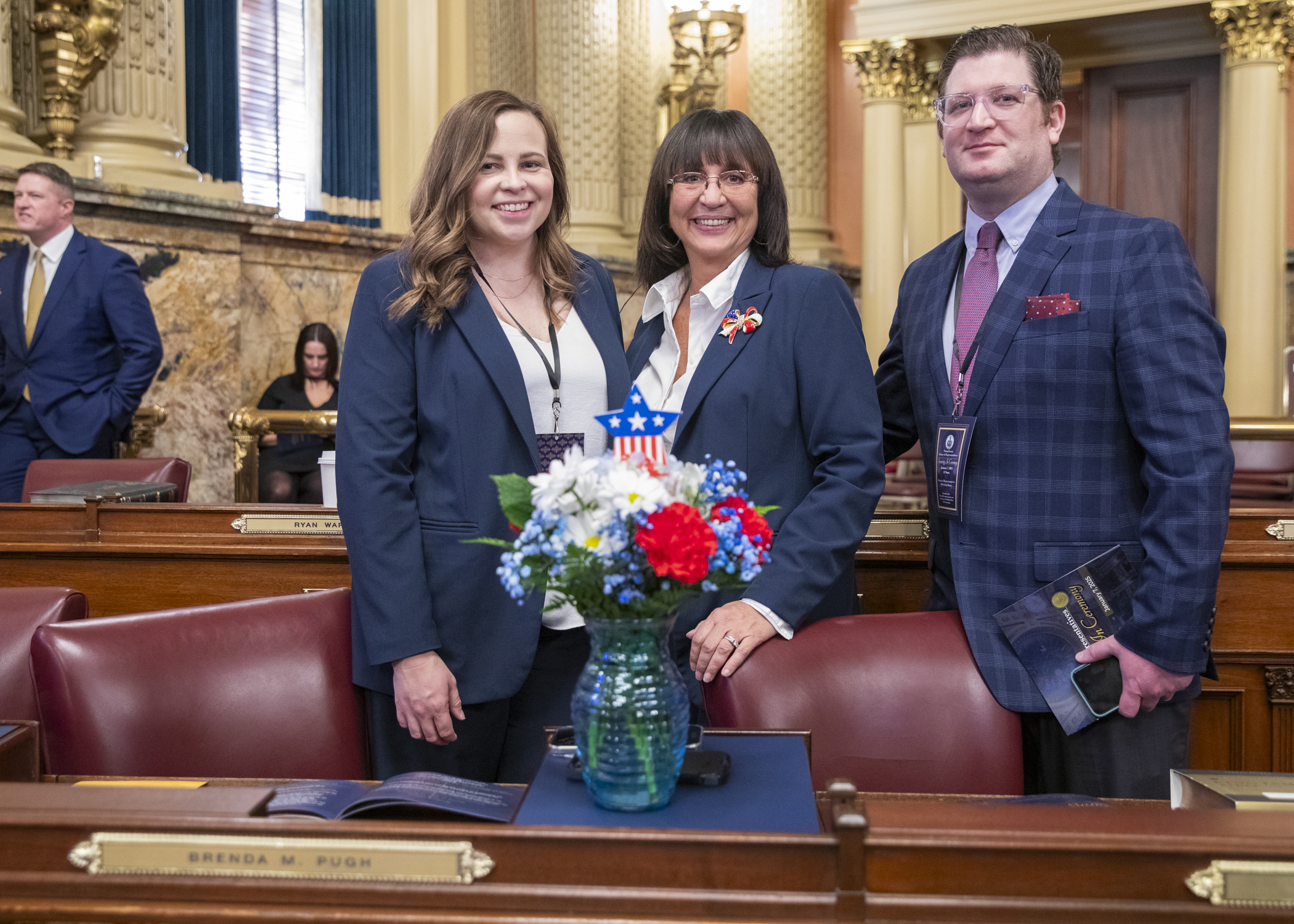 Pugh Takes Oath of Office for First Term 